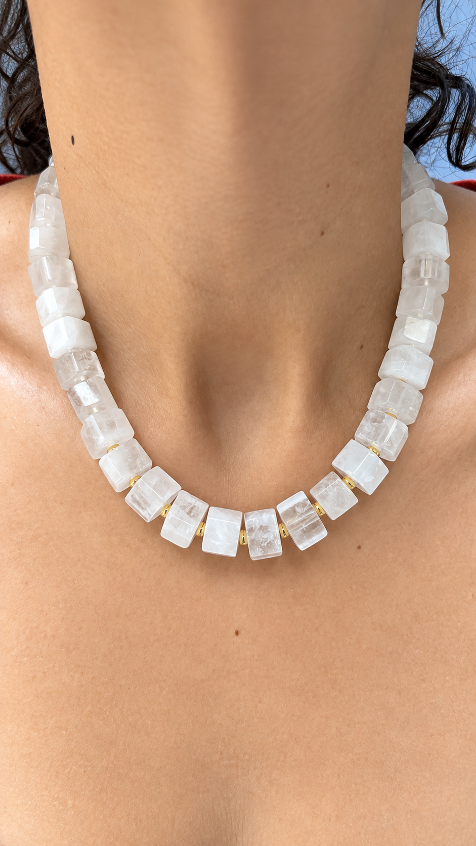 Crystal Rock Quartz Necklace
