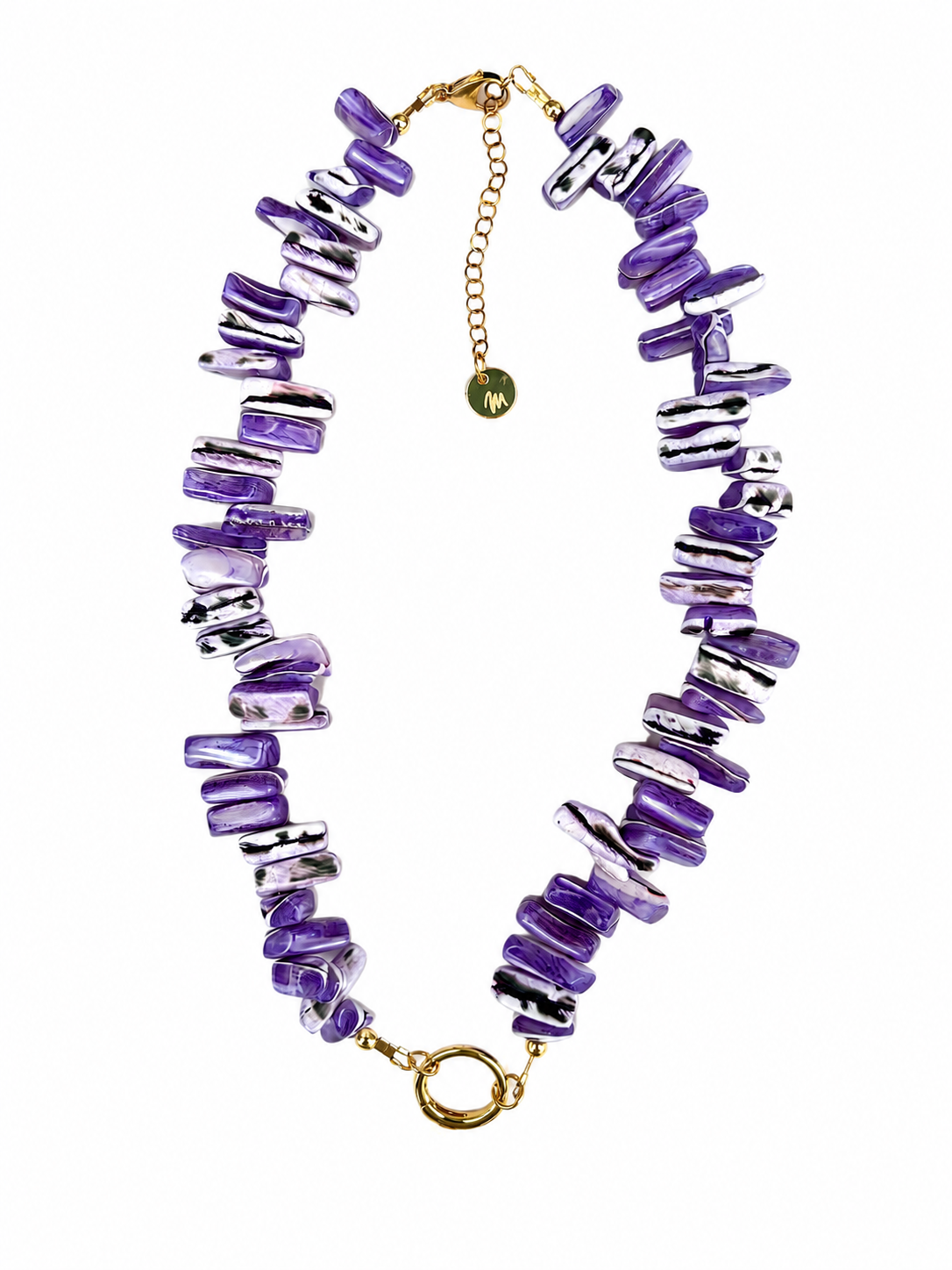 Mother of Pearl Necklace - Add a Pendant