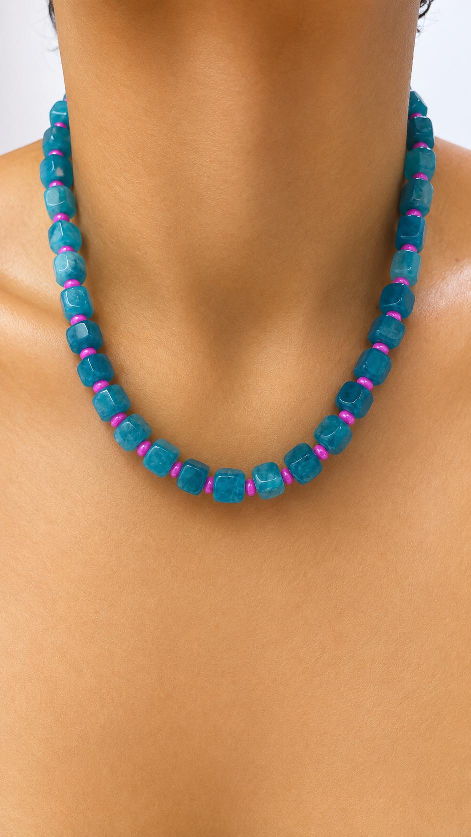 Candy Jade - Blue Starburts