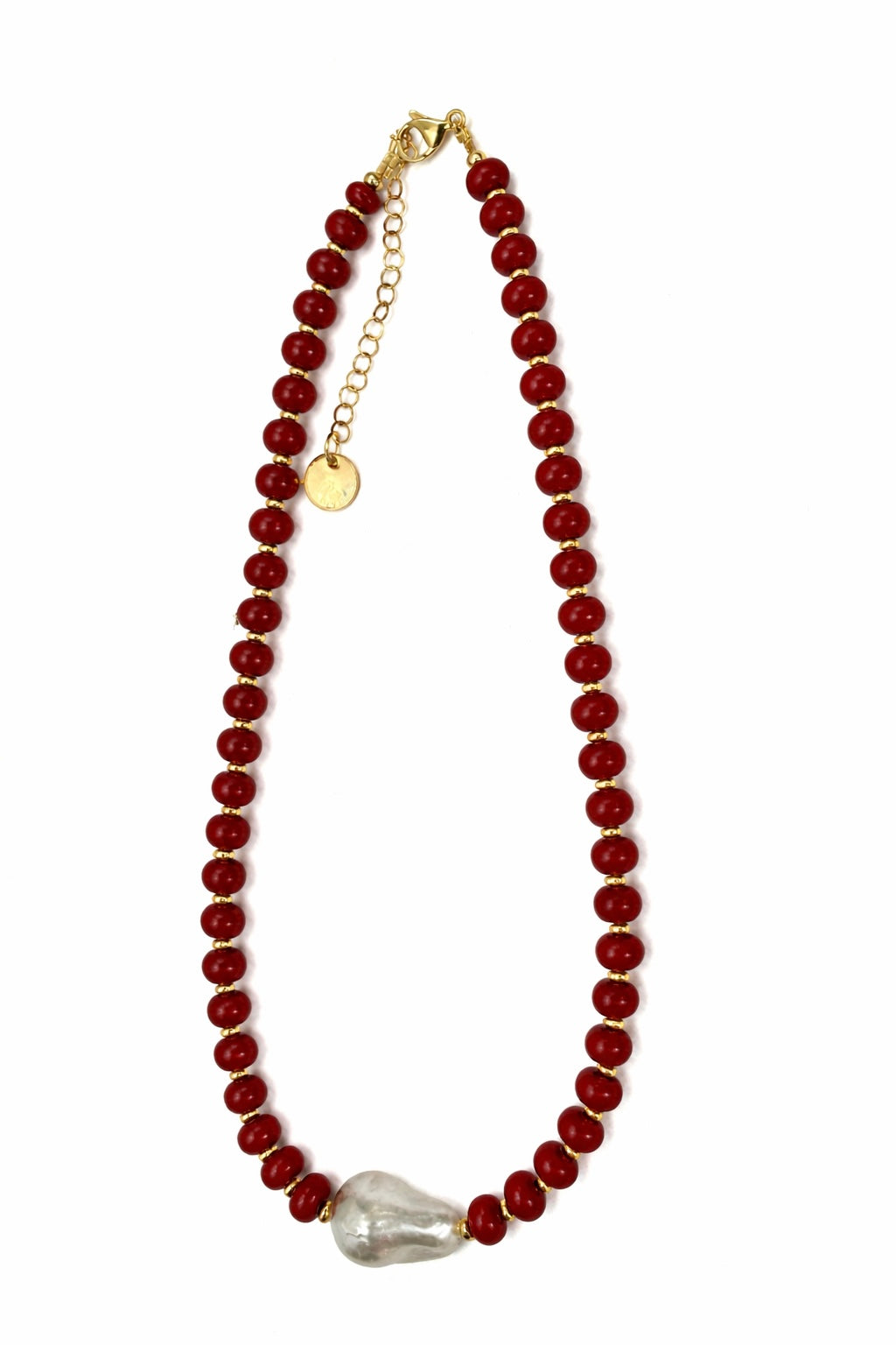 Cabernet Pearl Necklace