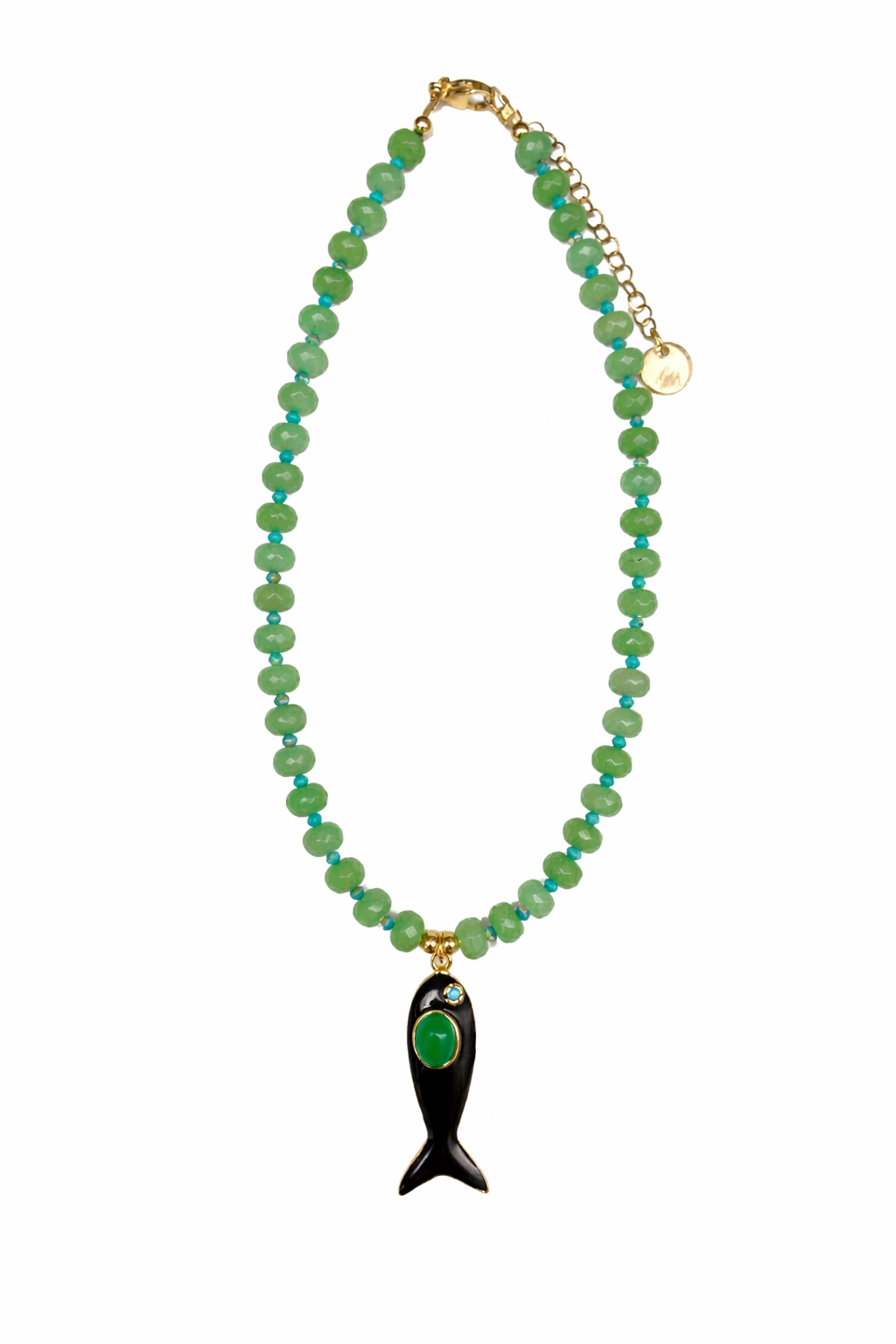 Fisherman Necklace - Jade