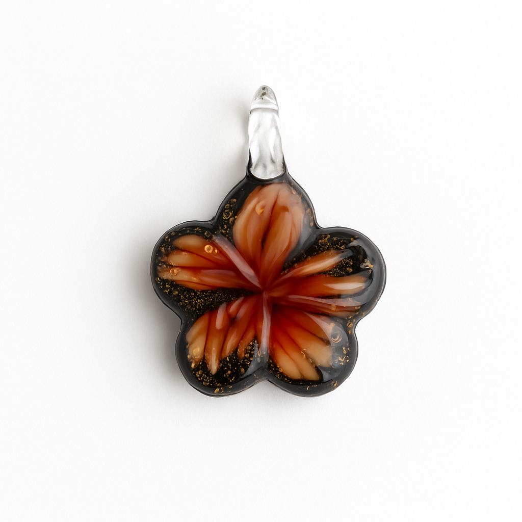 Lampwork Flowers (6 colors)