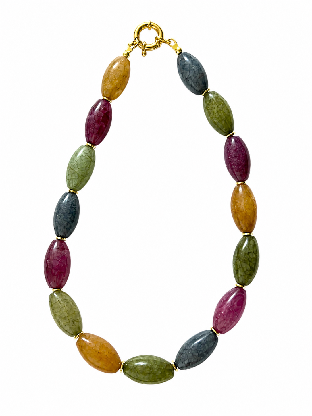 Rainbow Agate Necklace