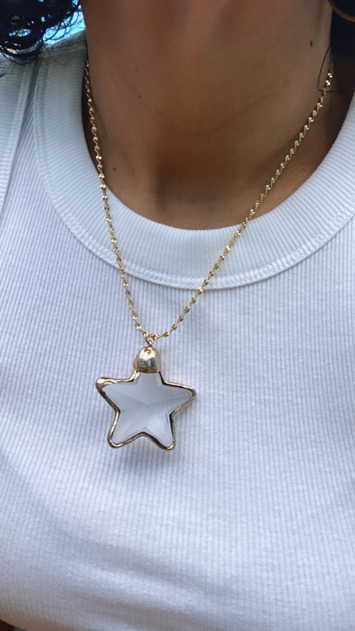 Faceted Star - Gold