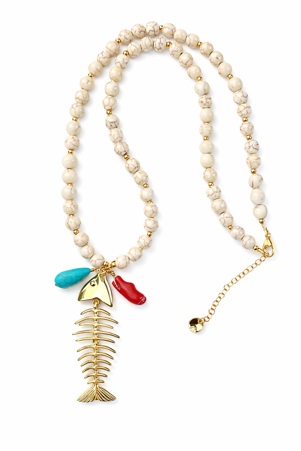 Salinas Howlite Necklace