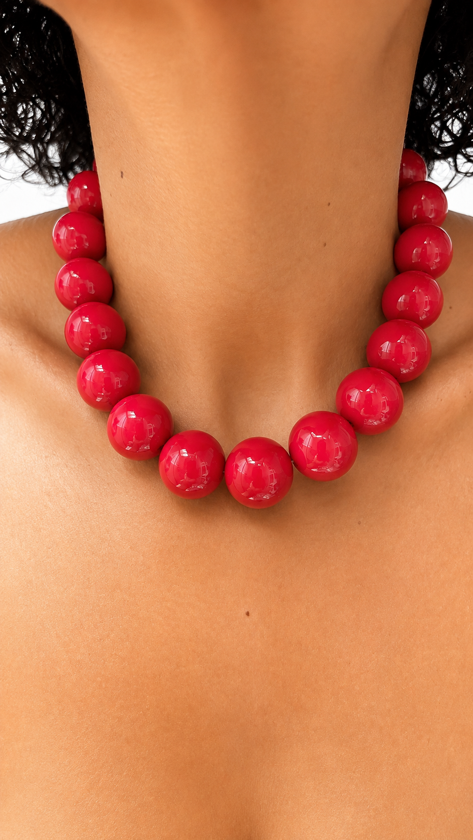 Bubblegum Necklace - Red
