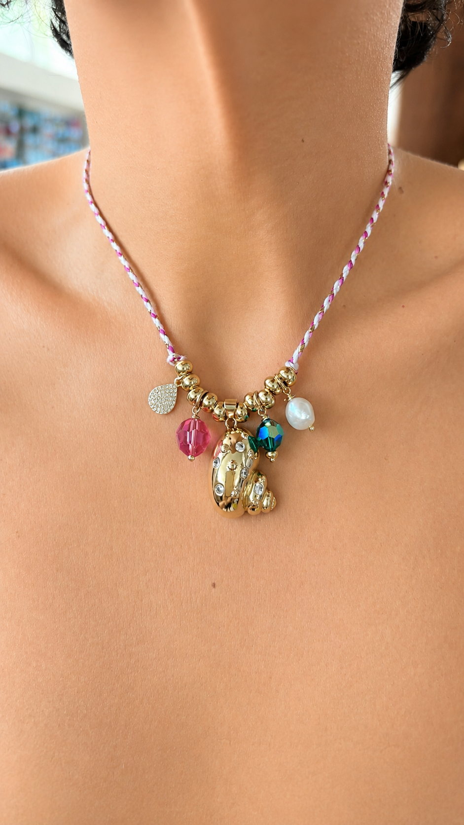 Caribe Tropical - Pink Cord - 2 Styles to Choose