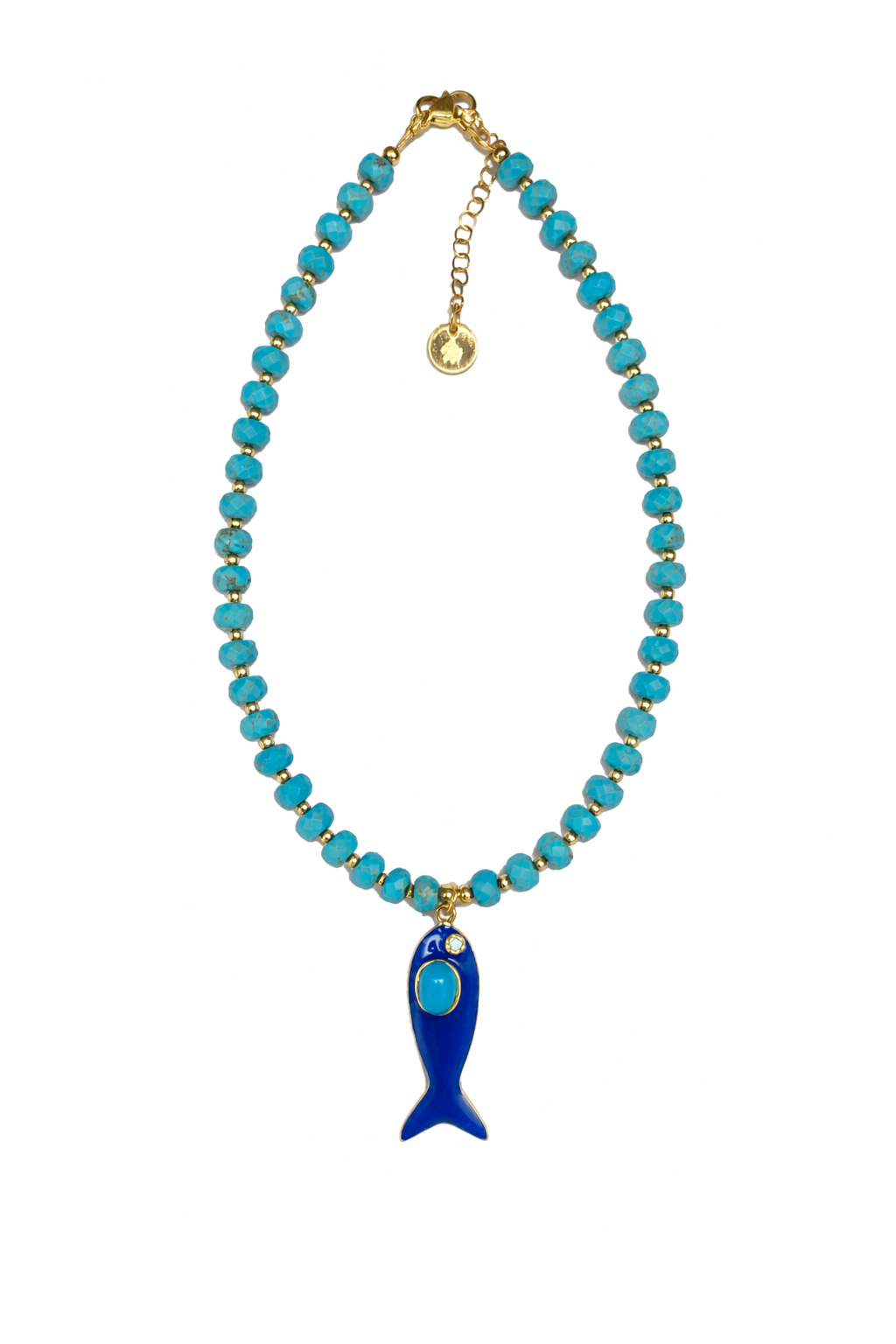 Fisherman Necklace - Howlite