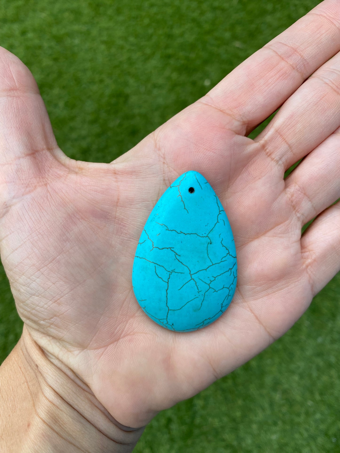 Howlite Drop Pendant