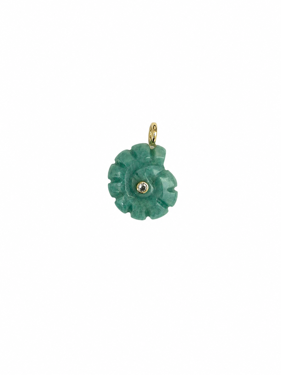 Jade Caracola Pendant