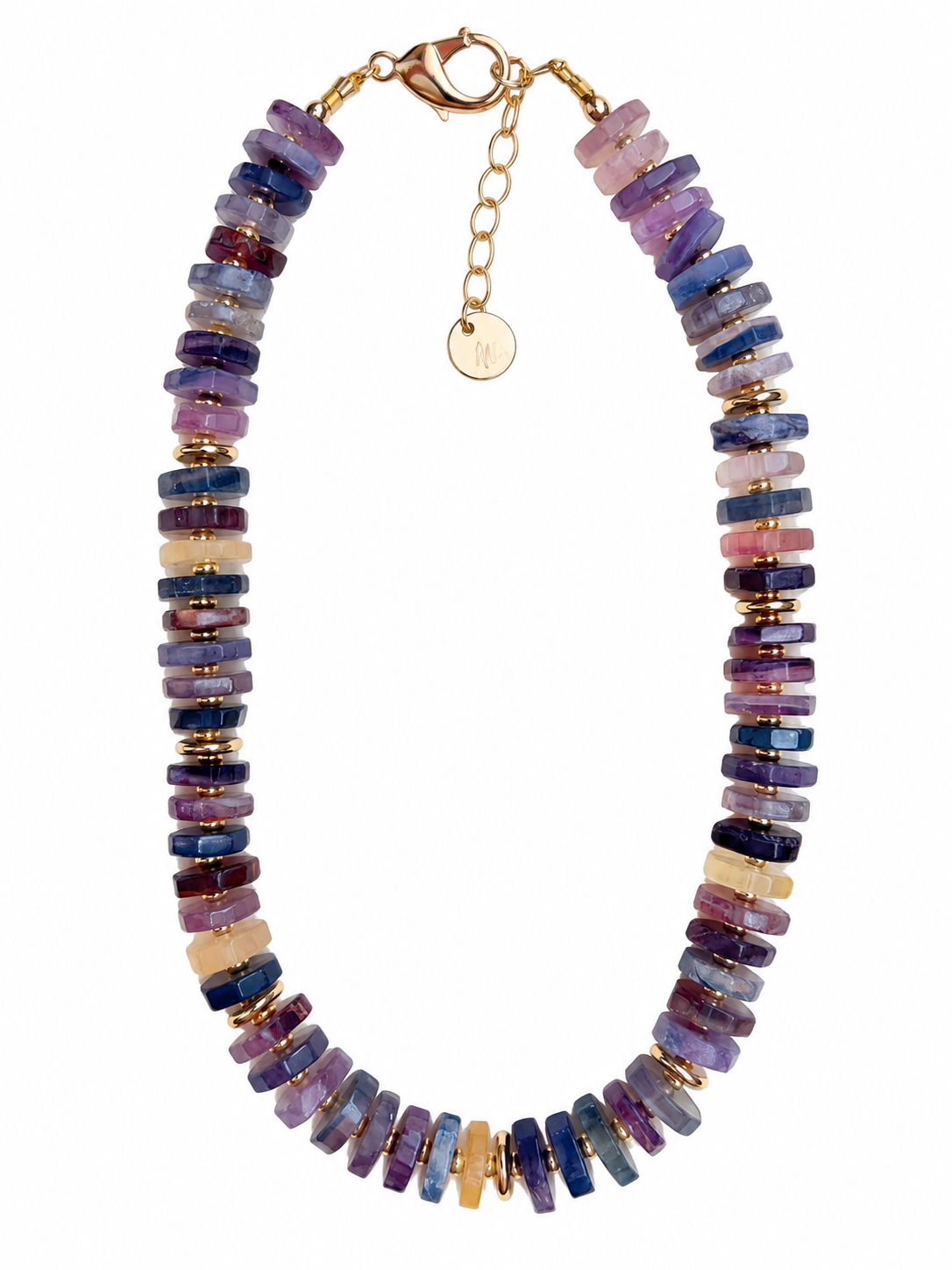 Fluorite Rondelle Necklace