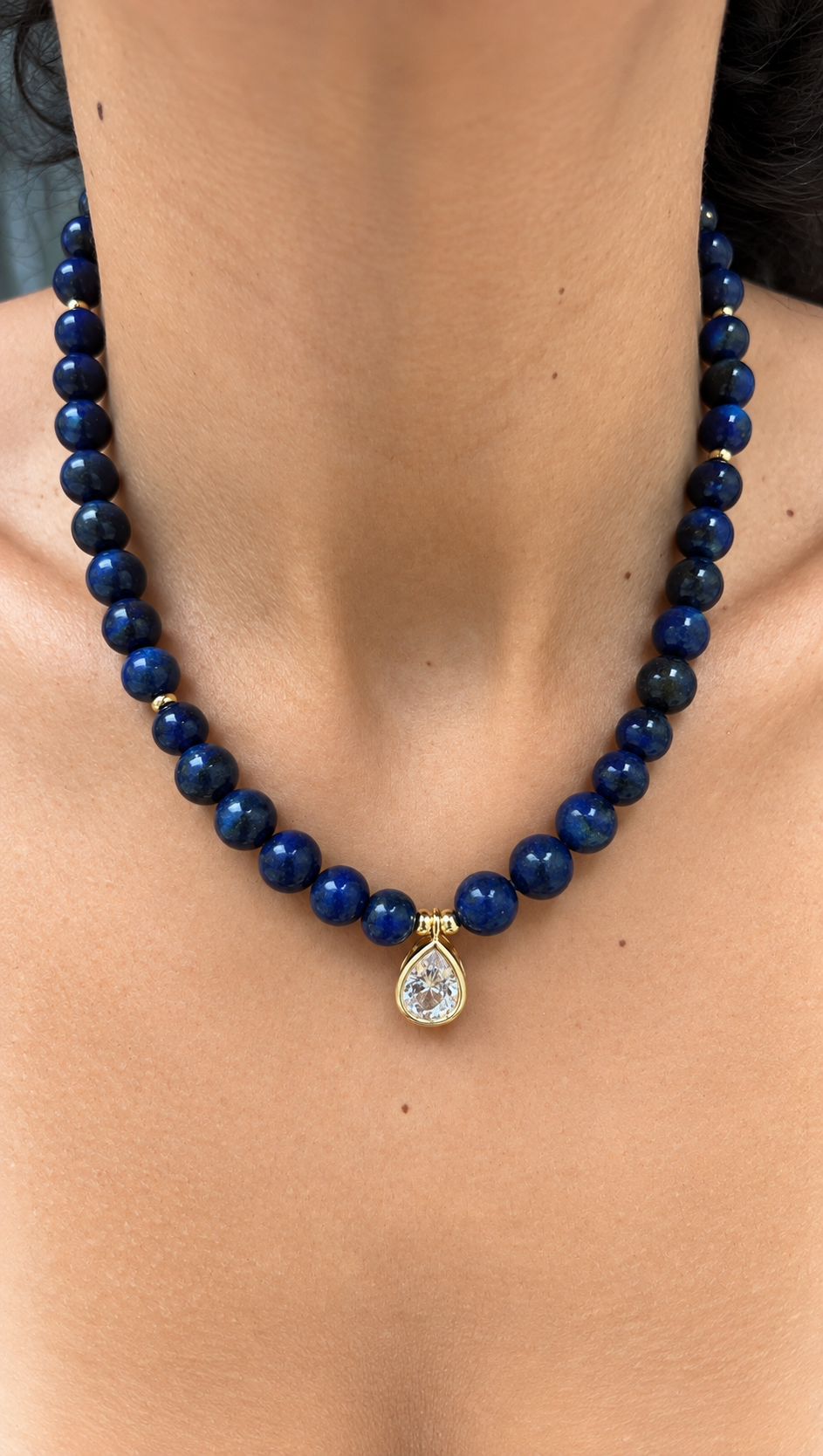 Lapis Lazuli Bezel - 8mm