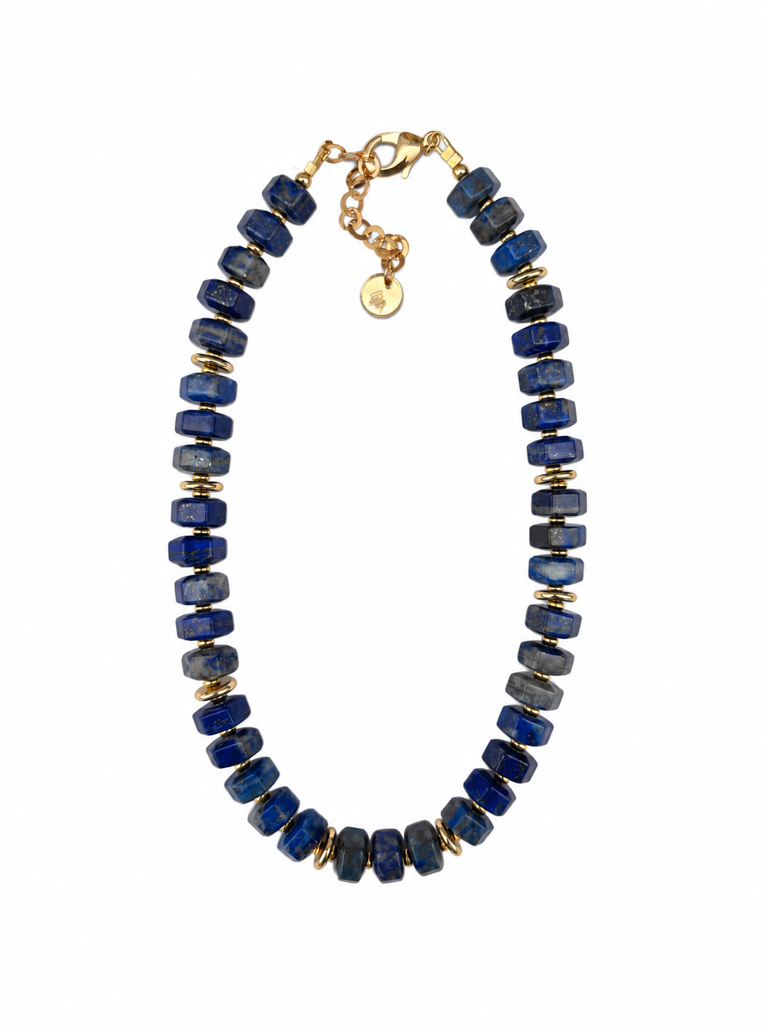 Lapis Lazuli Rondelle Necklace