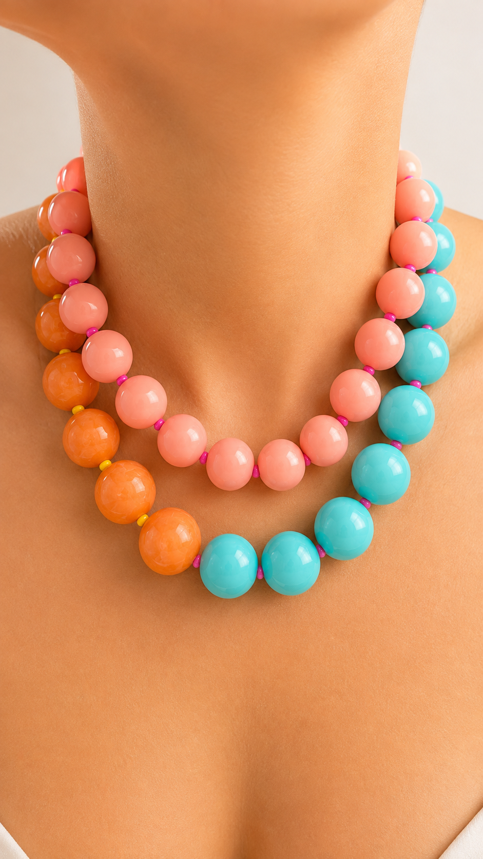 Gum Ball Necklace - Tutti Frutti