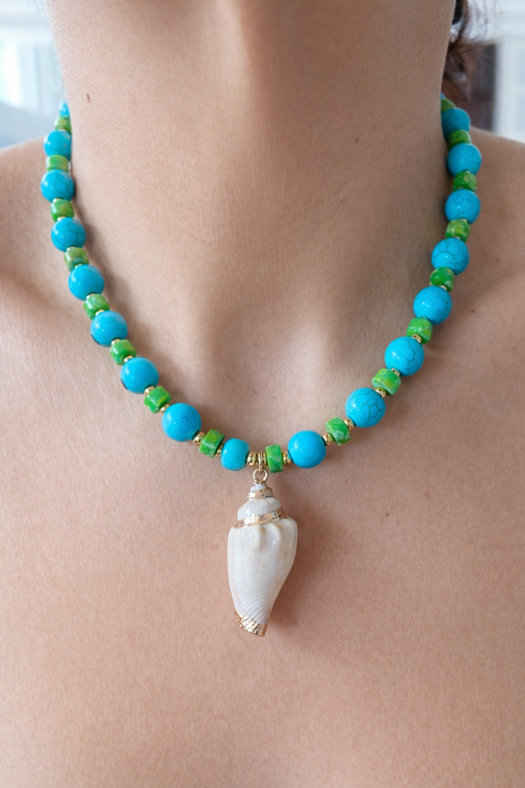 Salty Shells Necklace - 3 Colors to Choose