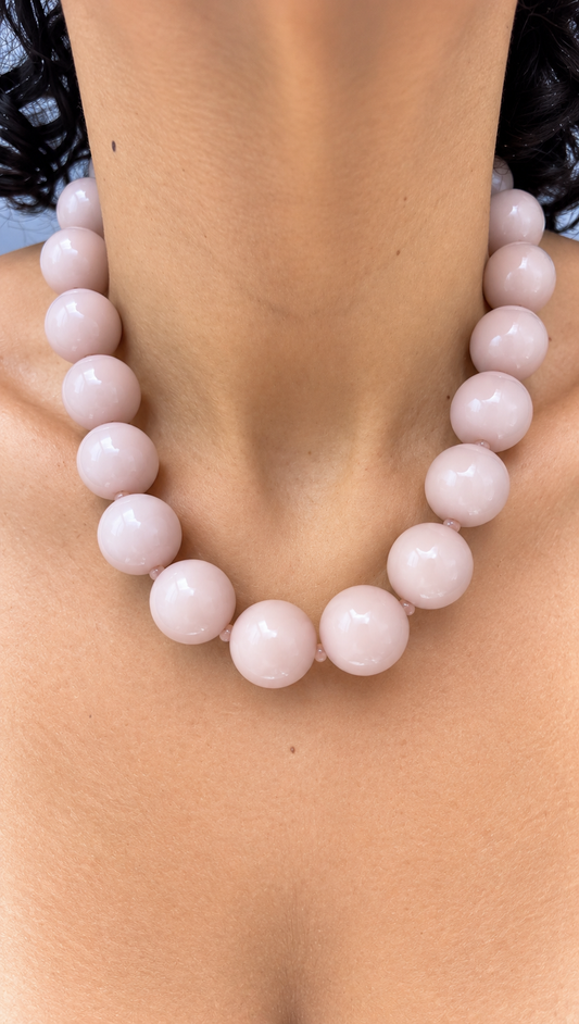 Gumball Necklaces - 20mm Vintage Rosa