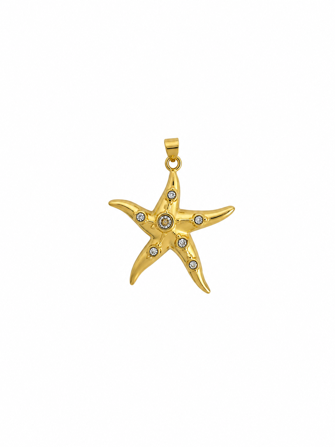 Sparkle Starfish Charm
