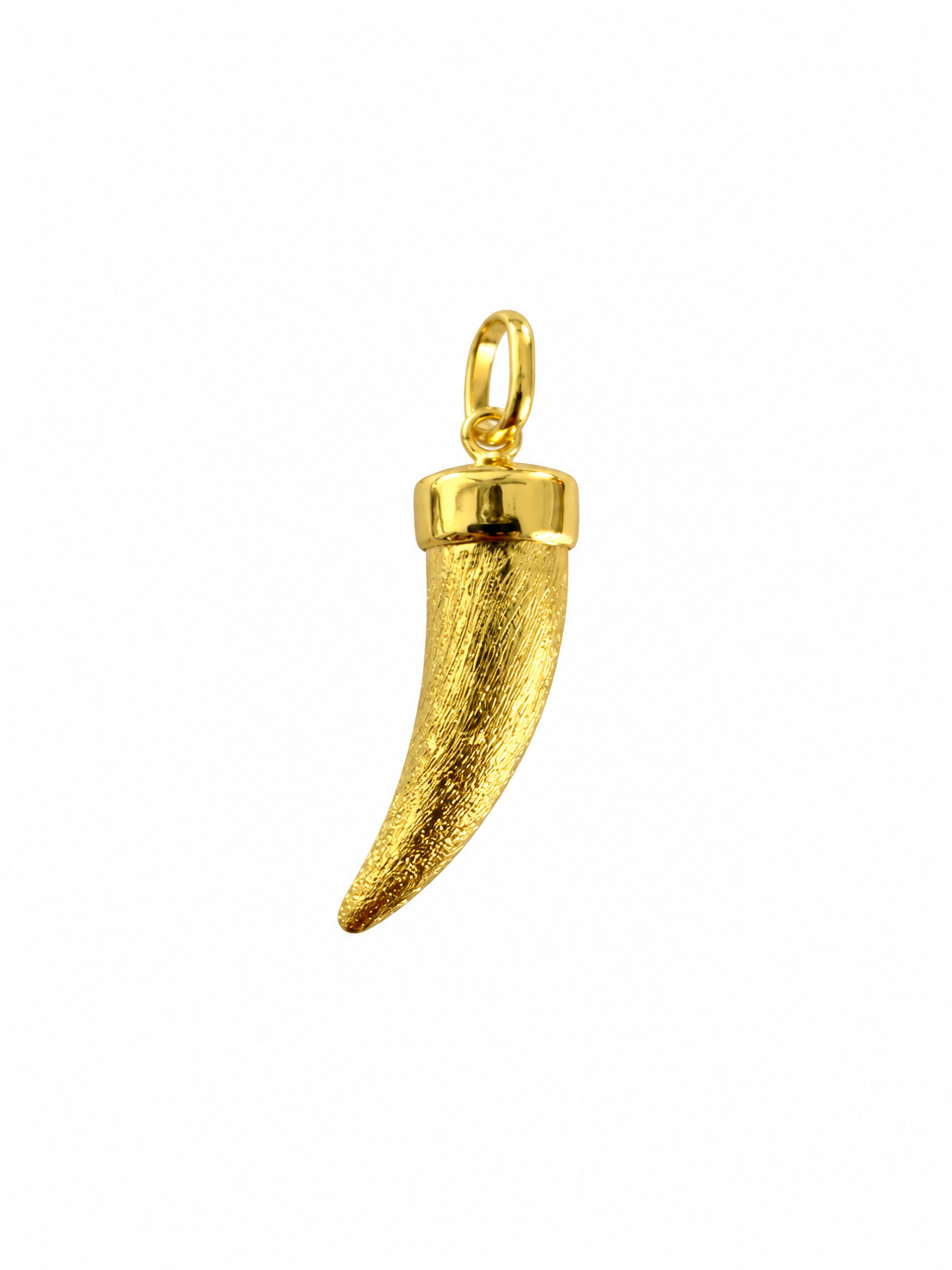 Brush Gold Cornicello