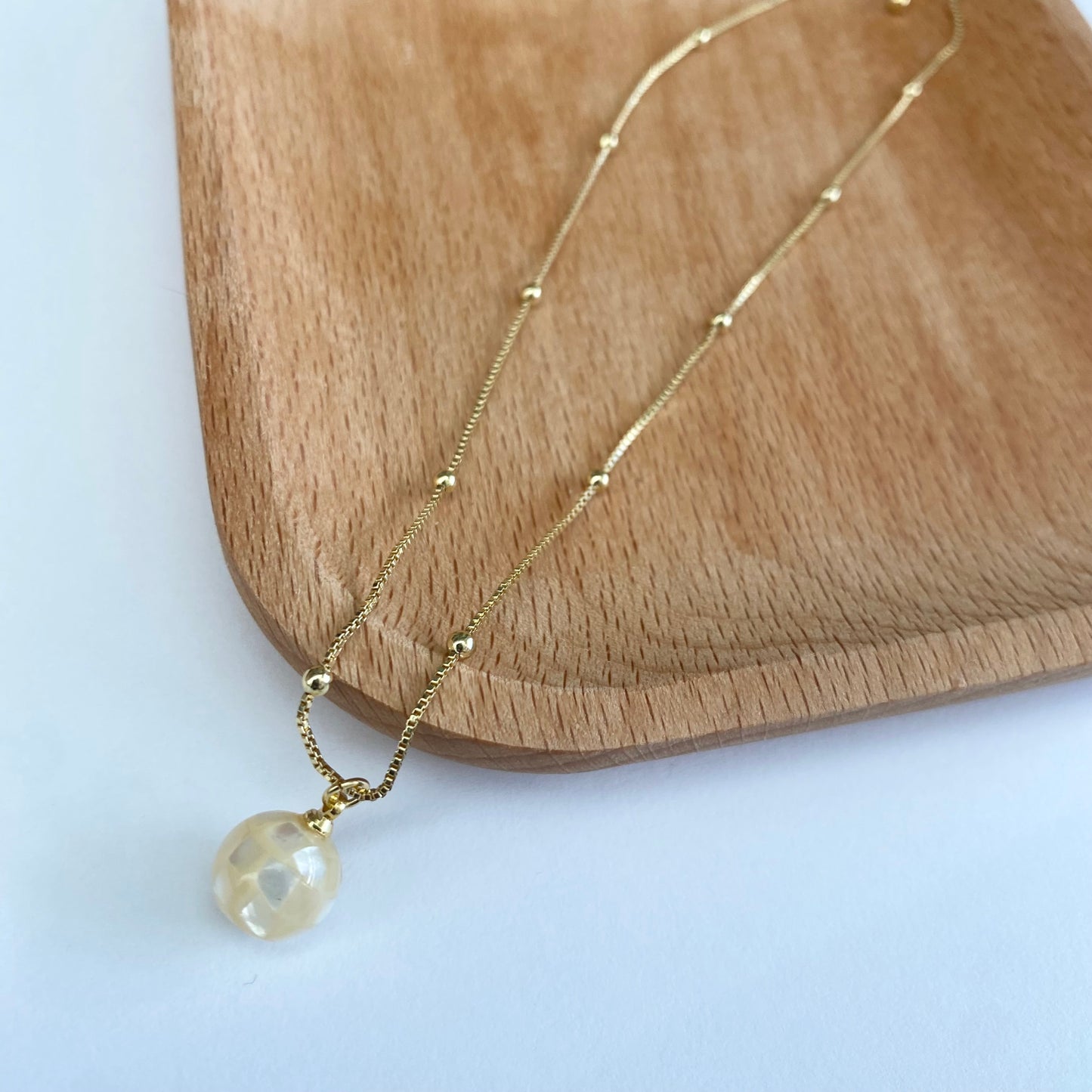 Mother of Pearl Disco Ball