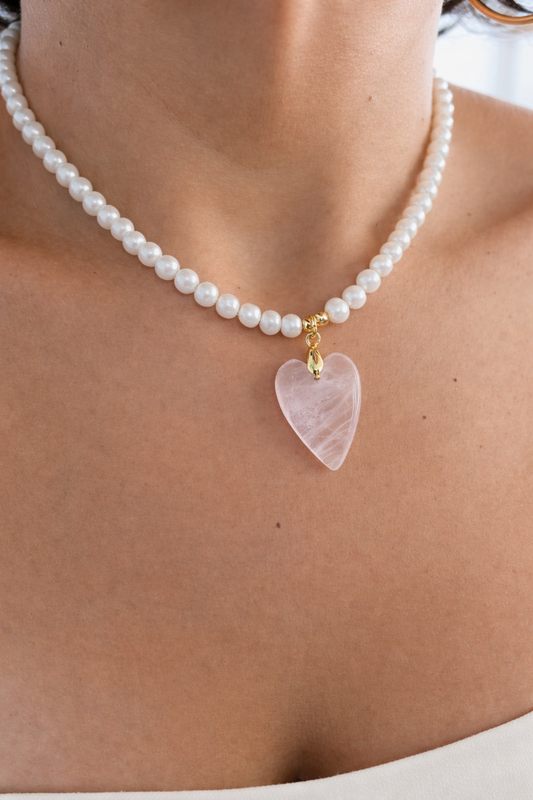 Lolita - Rose Quartz Heart