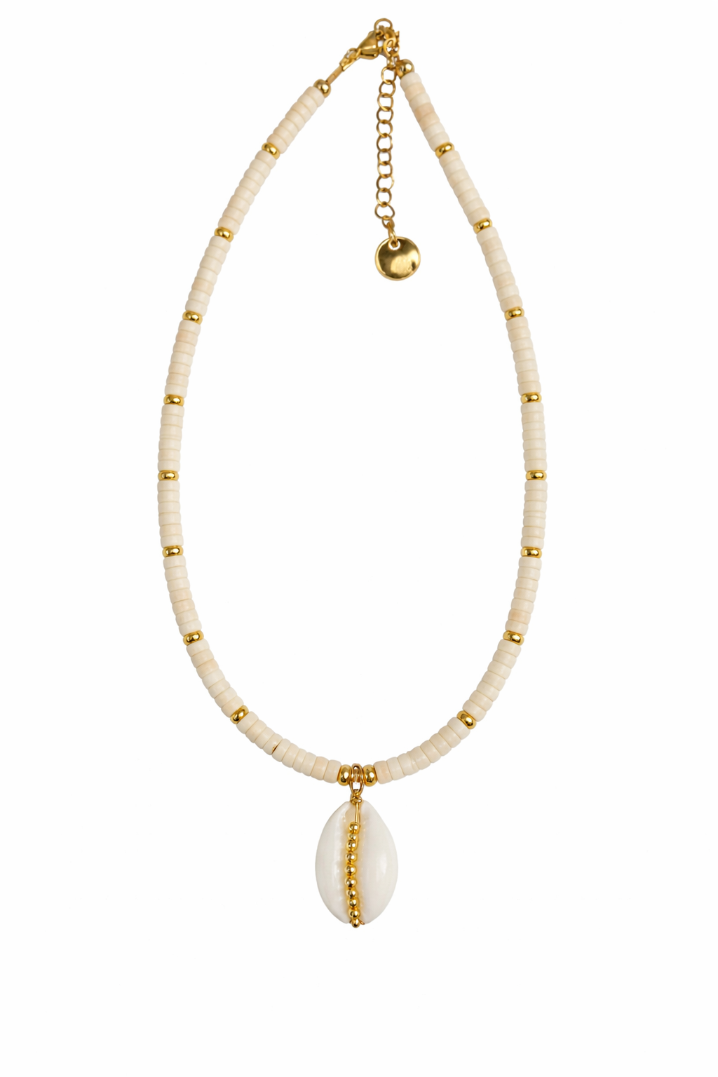 La Pared - White Puca Necklace