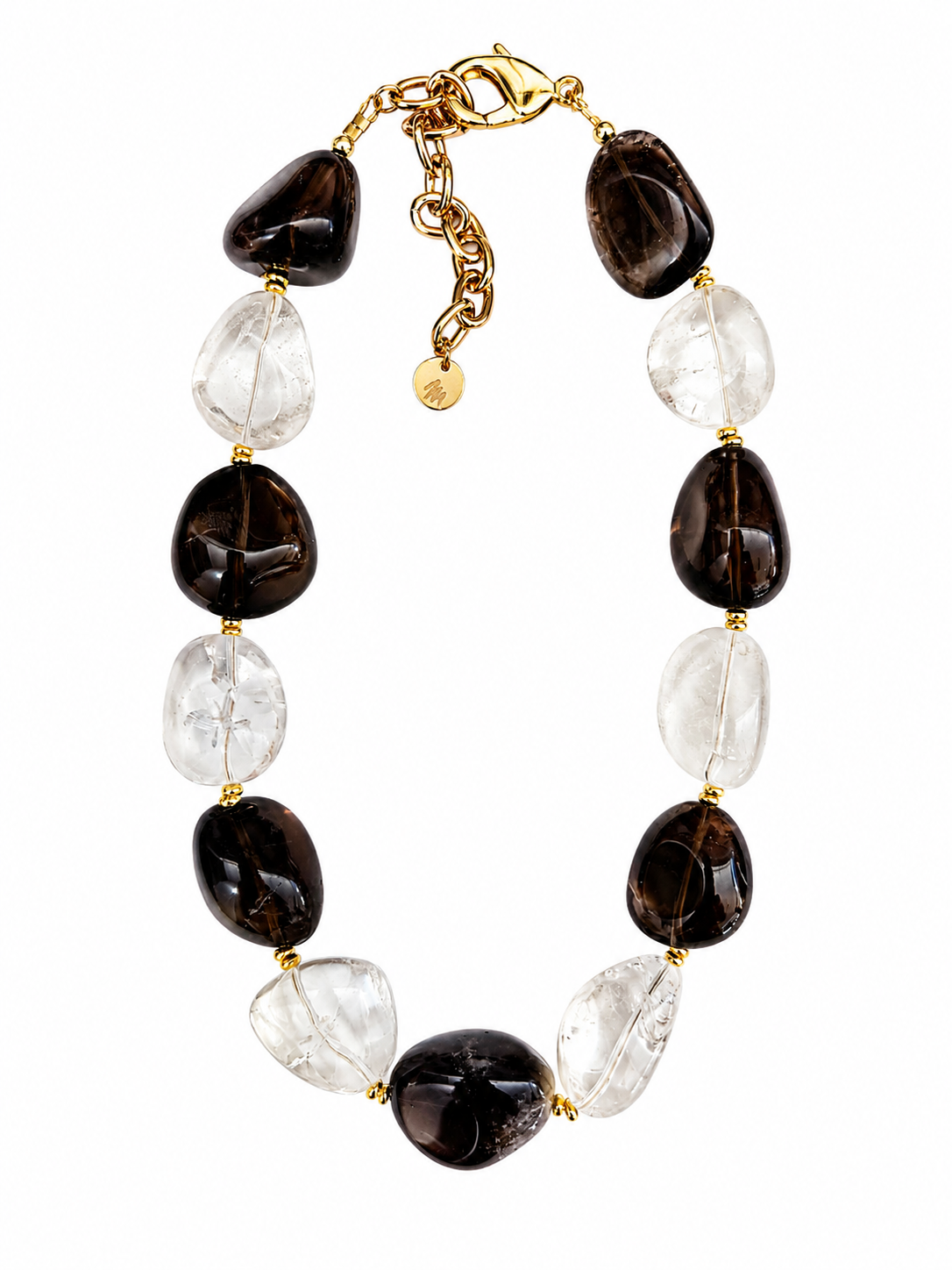 Smokey & Clear Quartz Necklace
