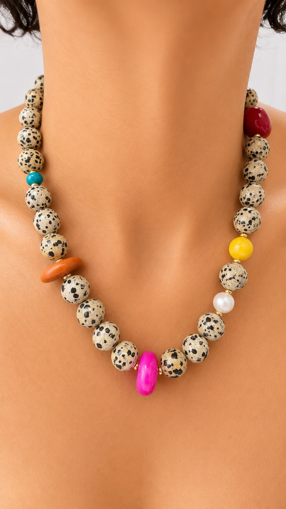 Summer Candy Dalmatian Jasper
