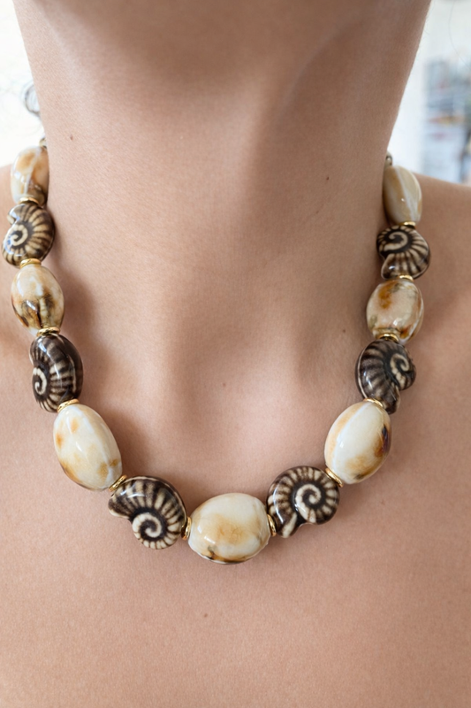 Mar Adentro Necklace - Mocha
