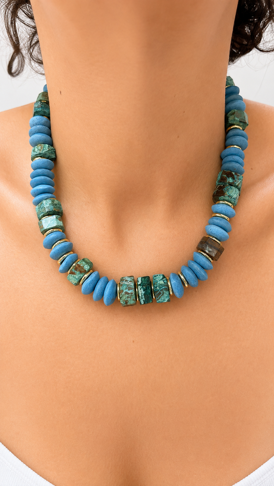 Atenea Beaded Necklace