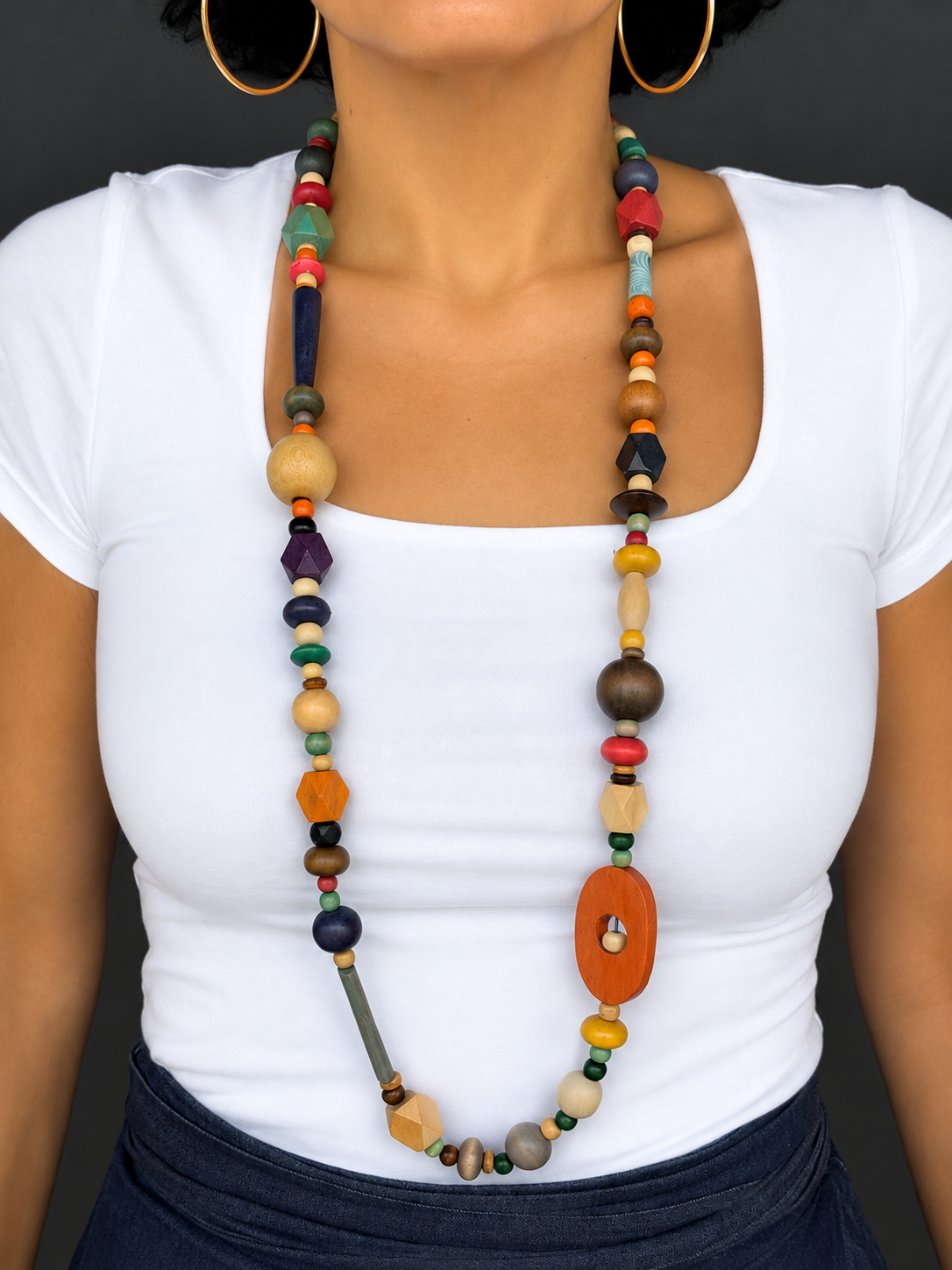 Punta Cana Wood Necklaces