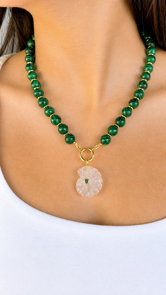 Emerald City - Malachite Short Necklace