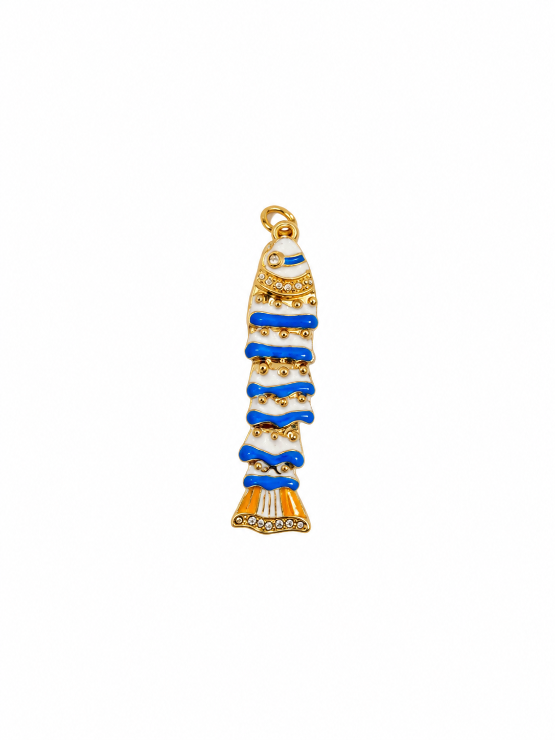 Cloisonné Small Fish Charm