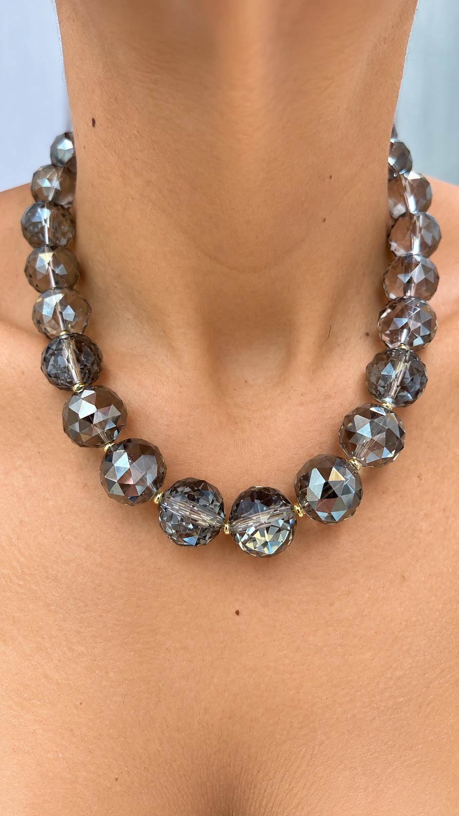 Holidays 2026 - Faceted Round Crystals Midnight