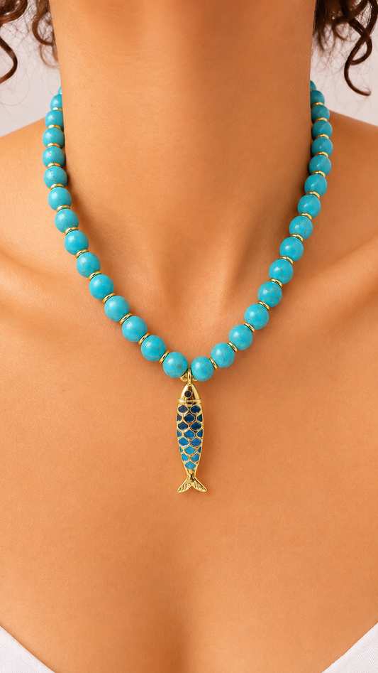 Glam Fish Necklace