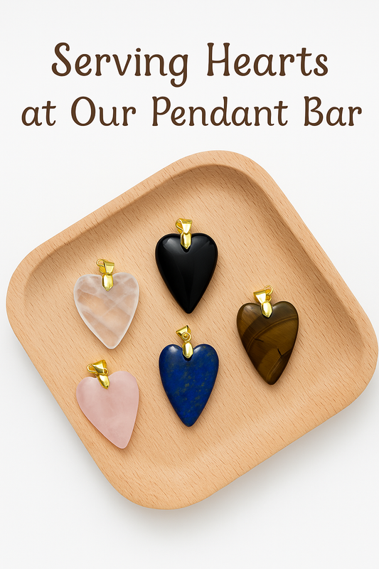 Semiprecious Stones Hearts
