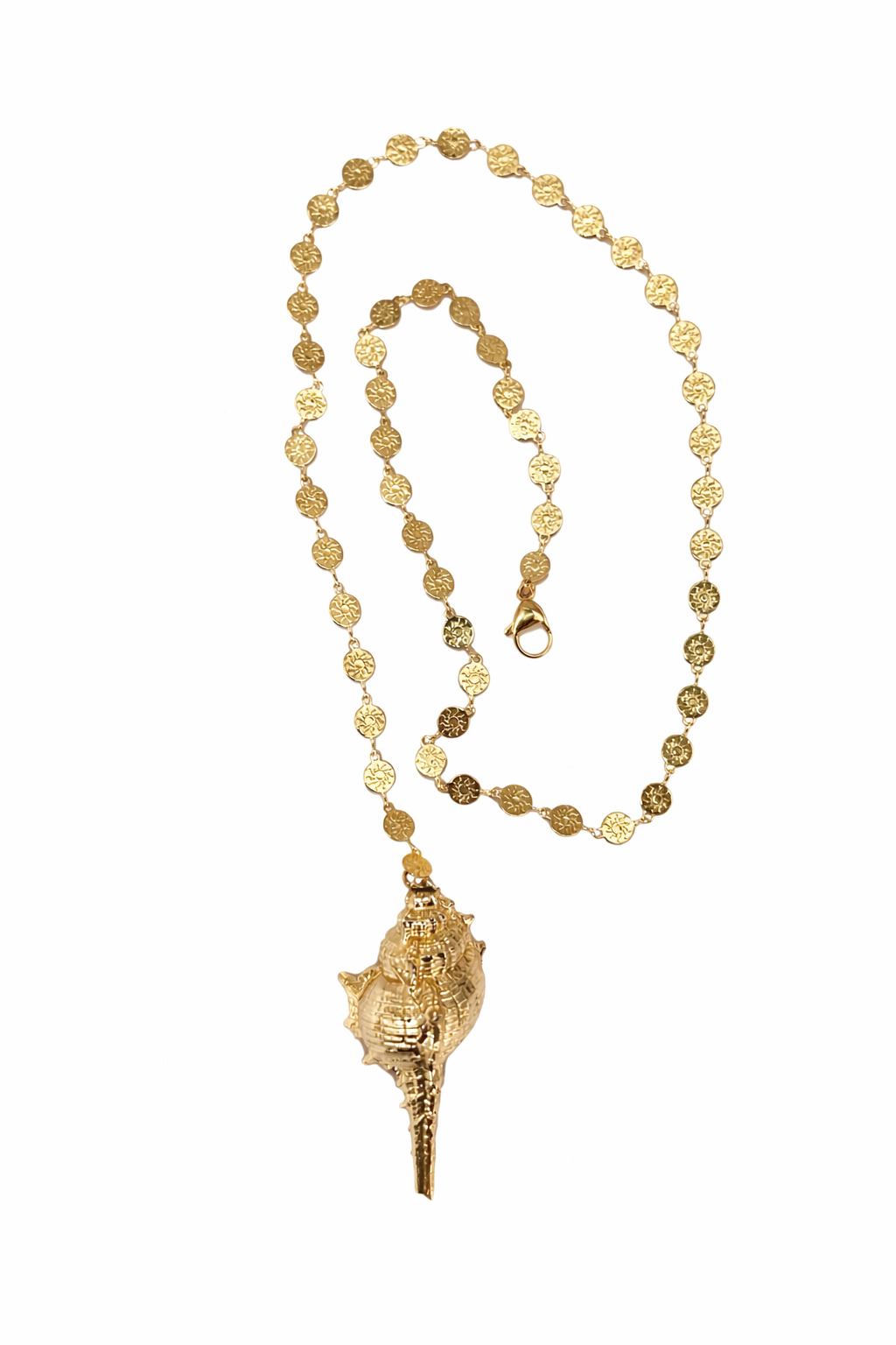 Golden Shell Lariat