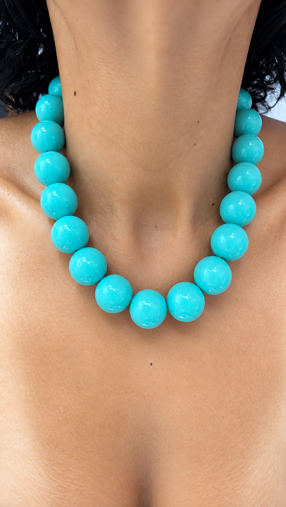 GumBall Necklace -20mm- Turquoise