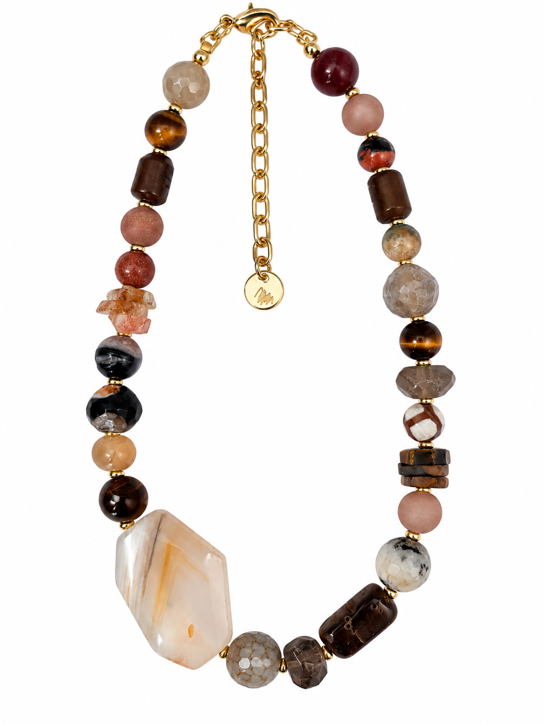 Amalgama Necklace - Terracota