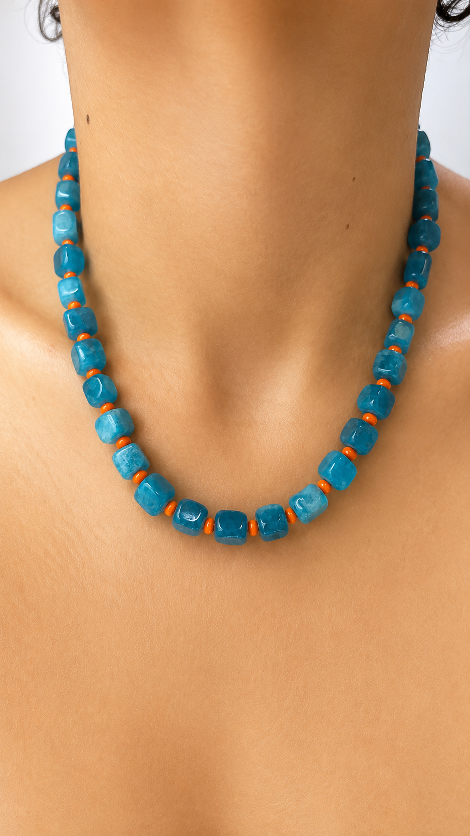 Candy Jade - Blue Starburts