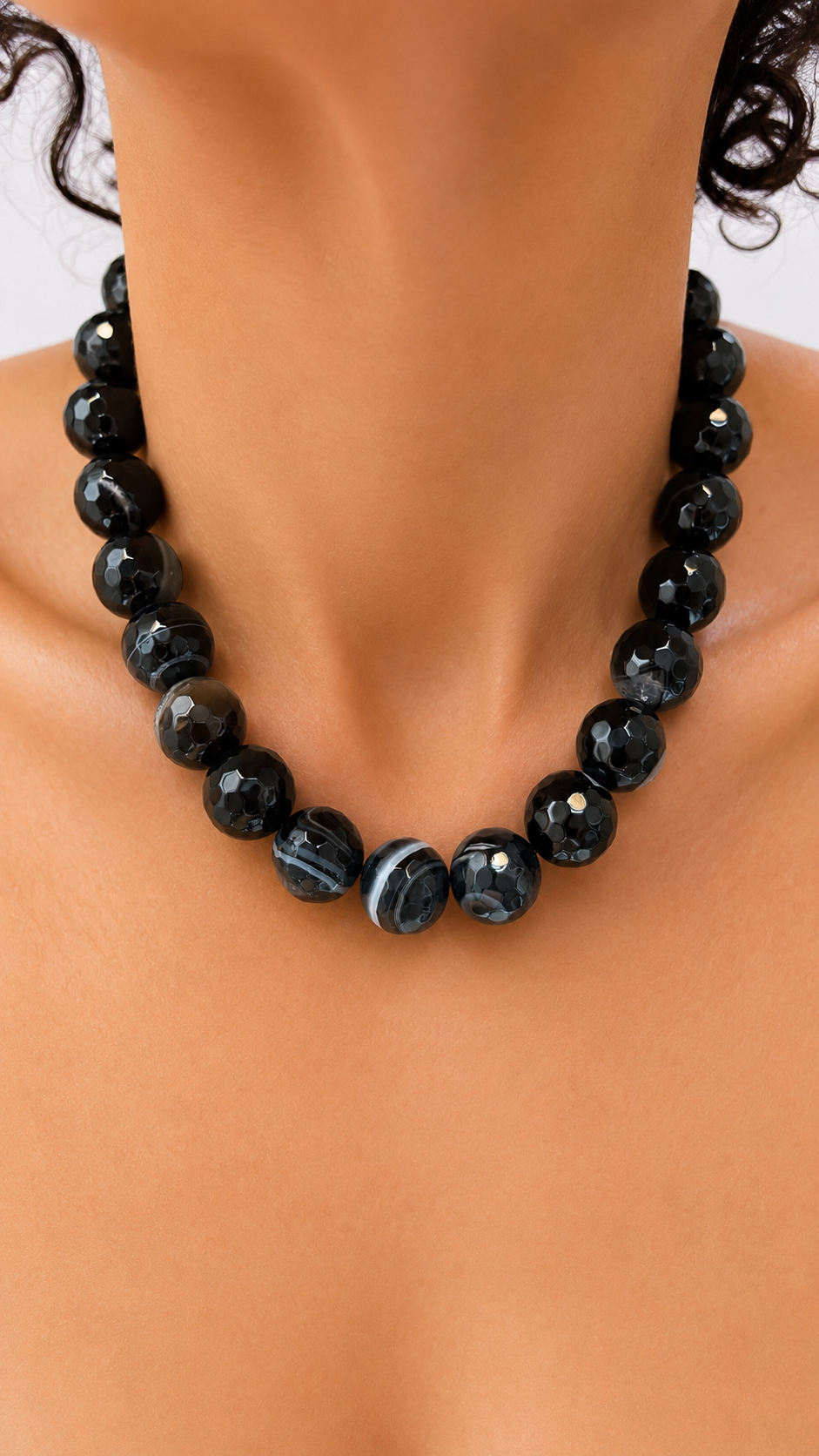 Black Agate Necklace
