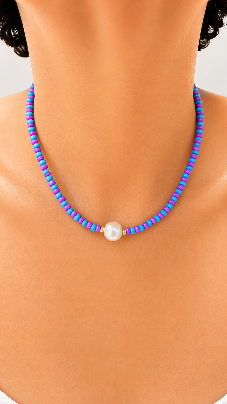 Summer Candy - Pearl Choker