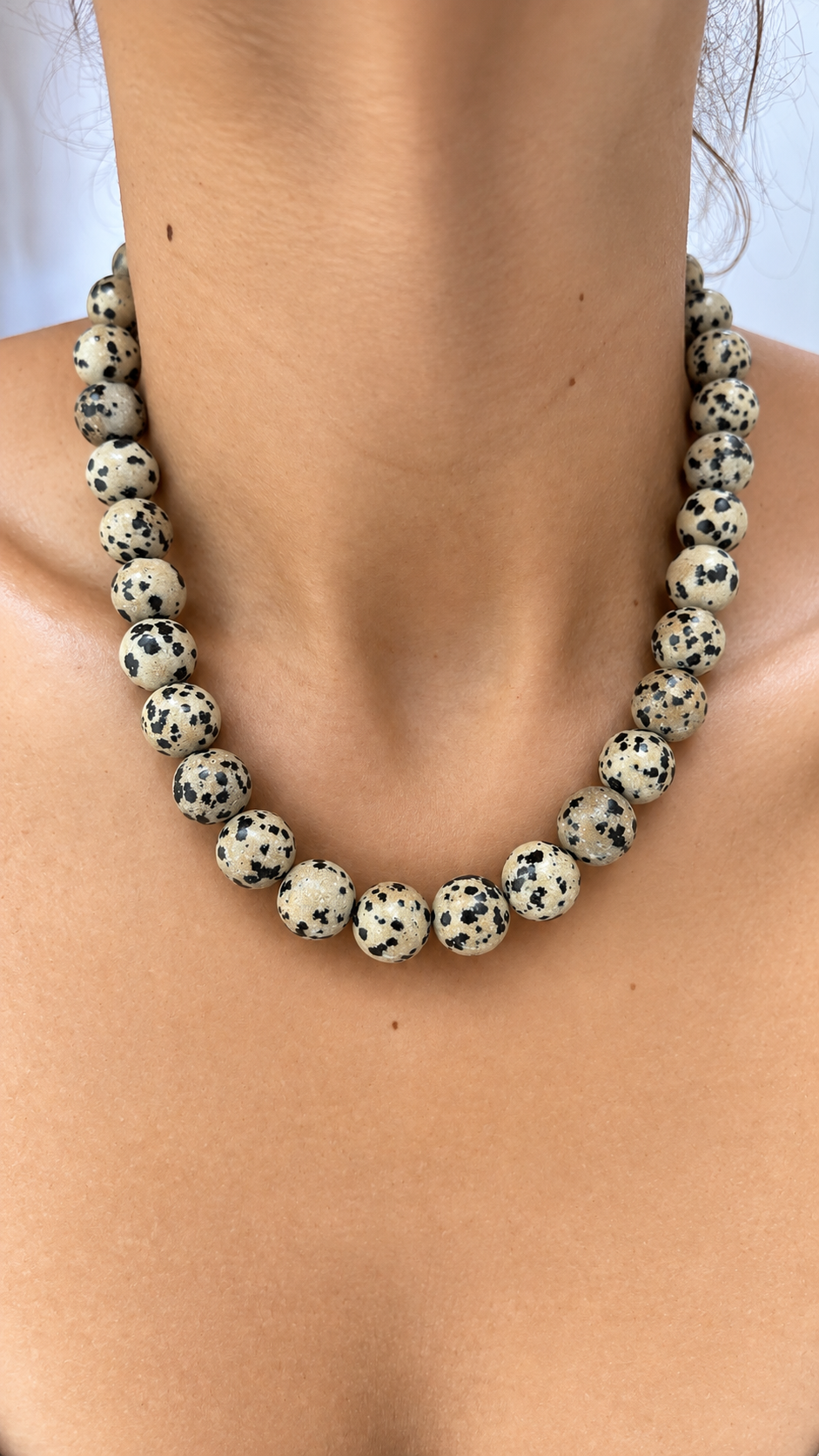 The Essentials Dalmatian Jasper Necklace