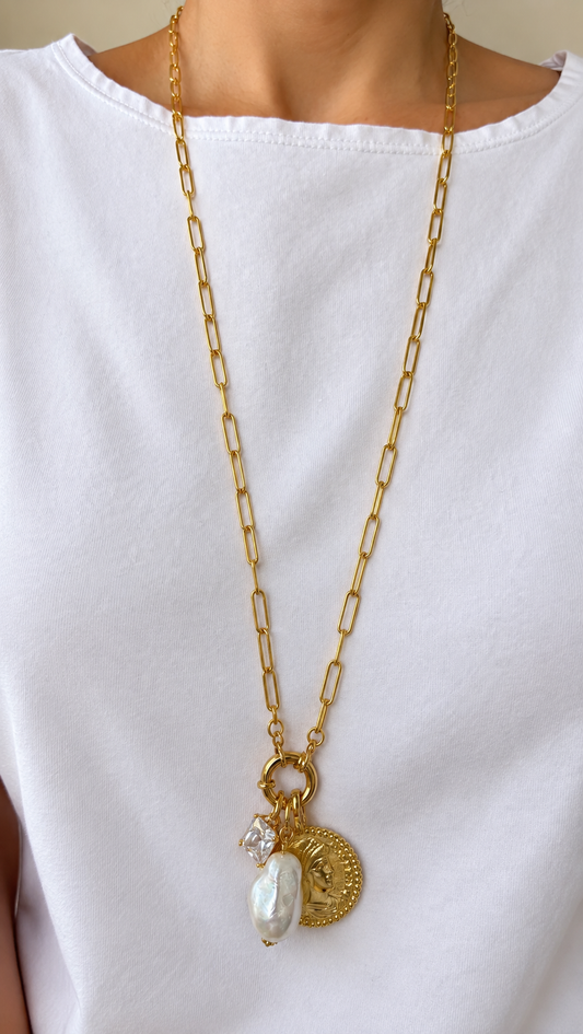 Long Chain - Large Coin