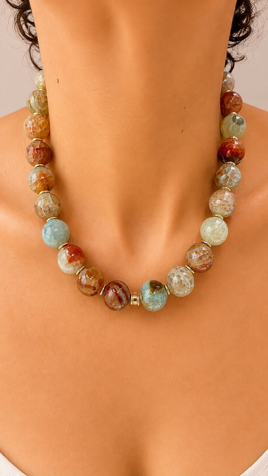 Agate Terra Necklace