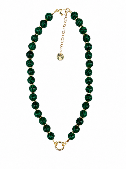 Emerald City - Malachite Short Necklace
