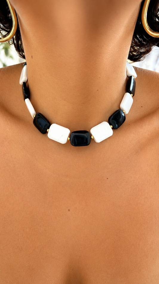Time Agate Necklace