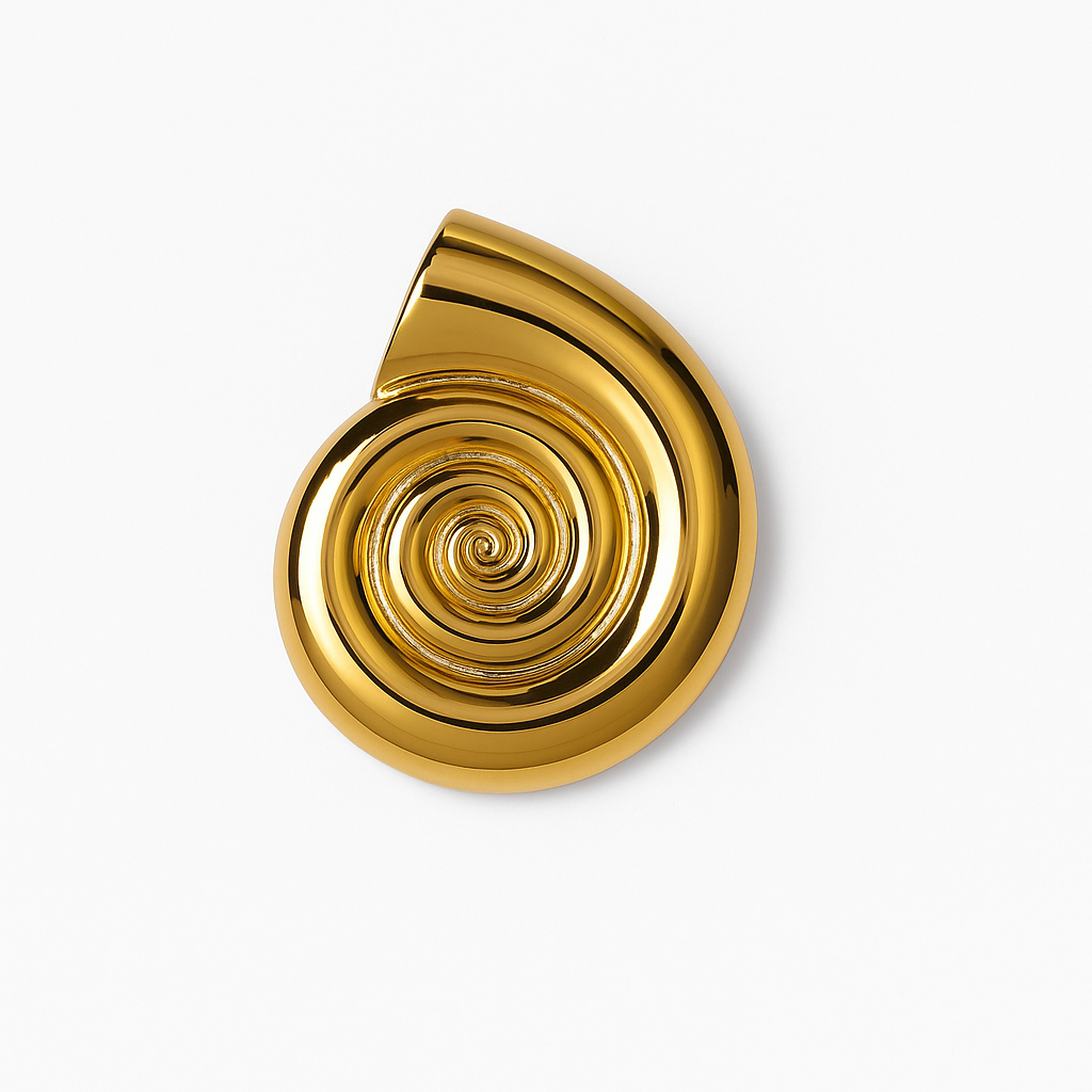 Gold Shell Pendant