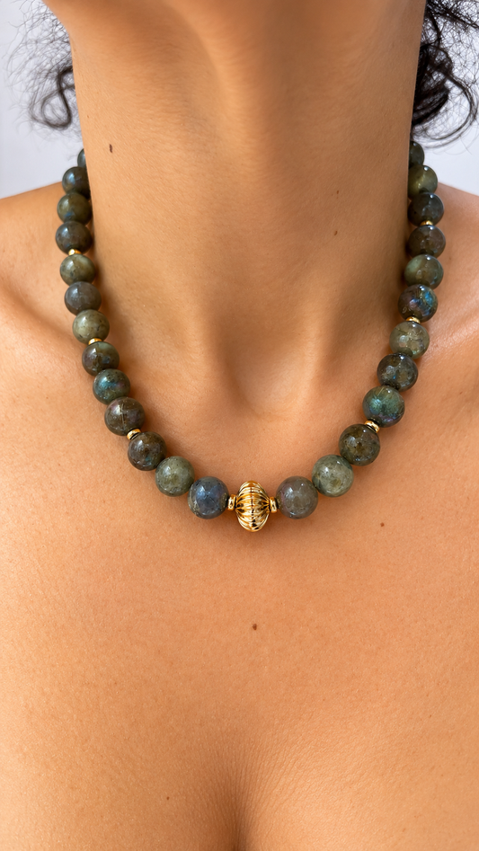 Labradorite Layering Necklace