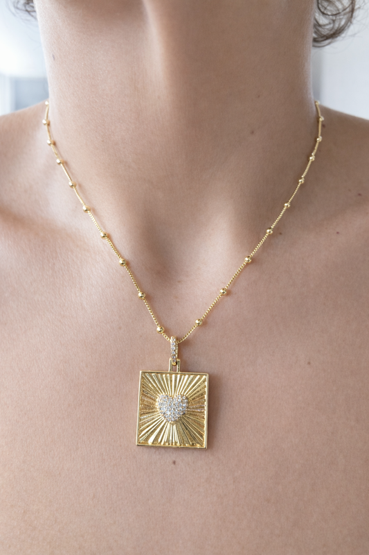 Chain Reaction - Square Heart