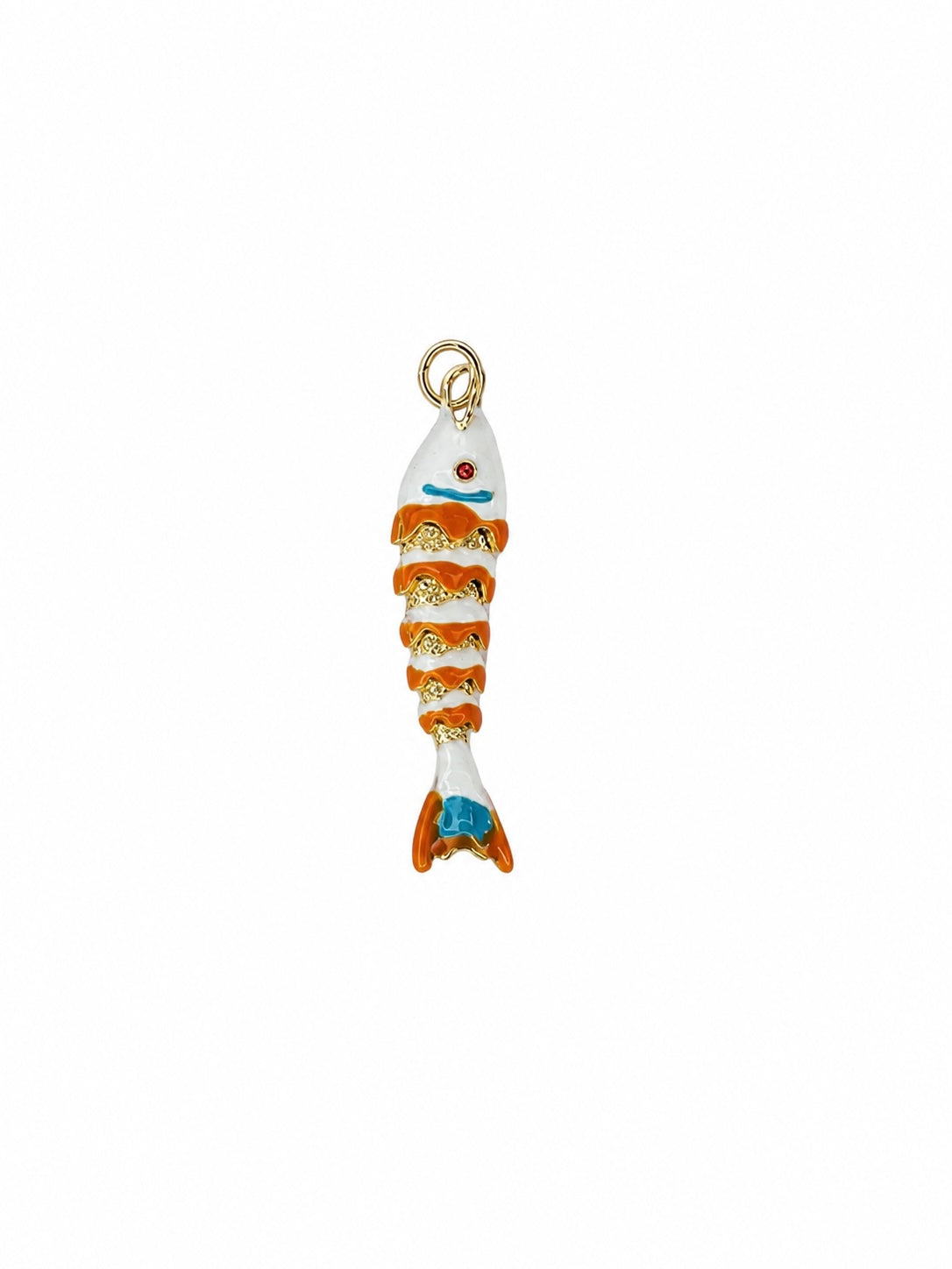 Cloisonné Fish Charm